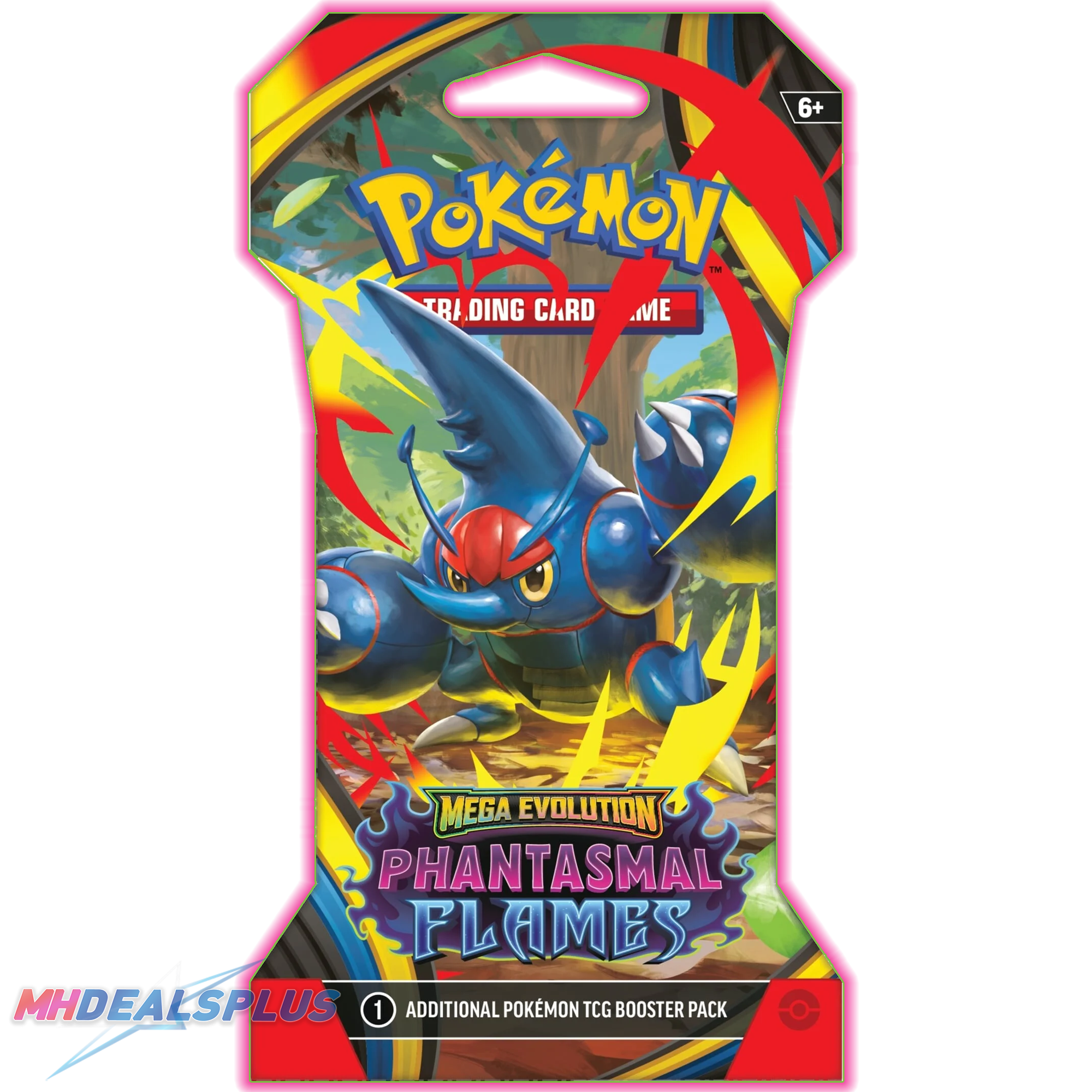 Pokemon Phantasmal Flames Sleeved Booster Pack
