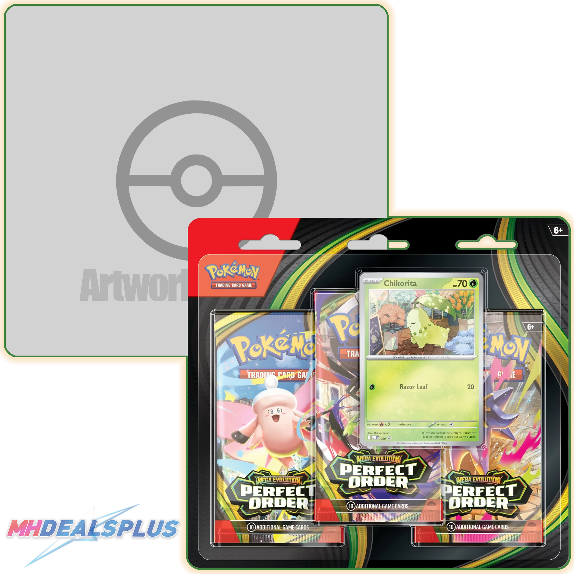 (Pre-Order) Pokemon Perfect Order 3-Pack Blister Set of 2