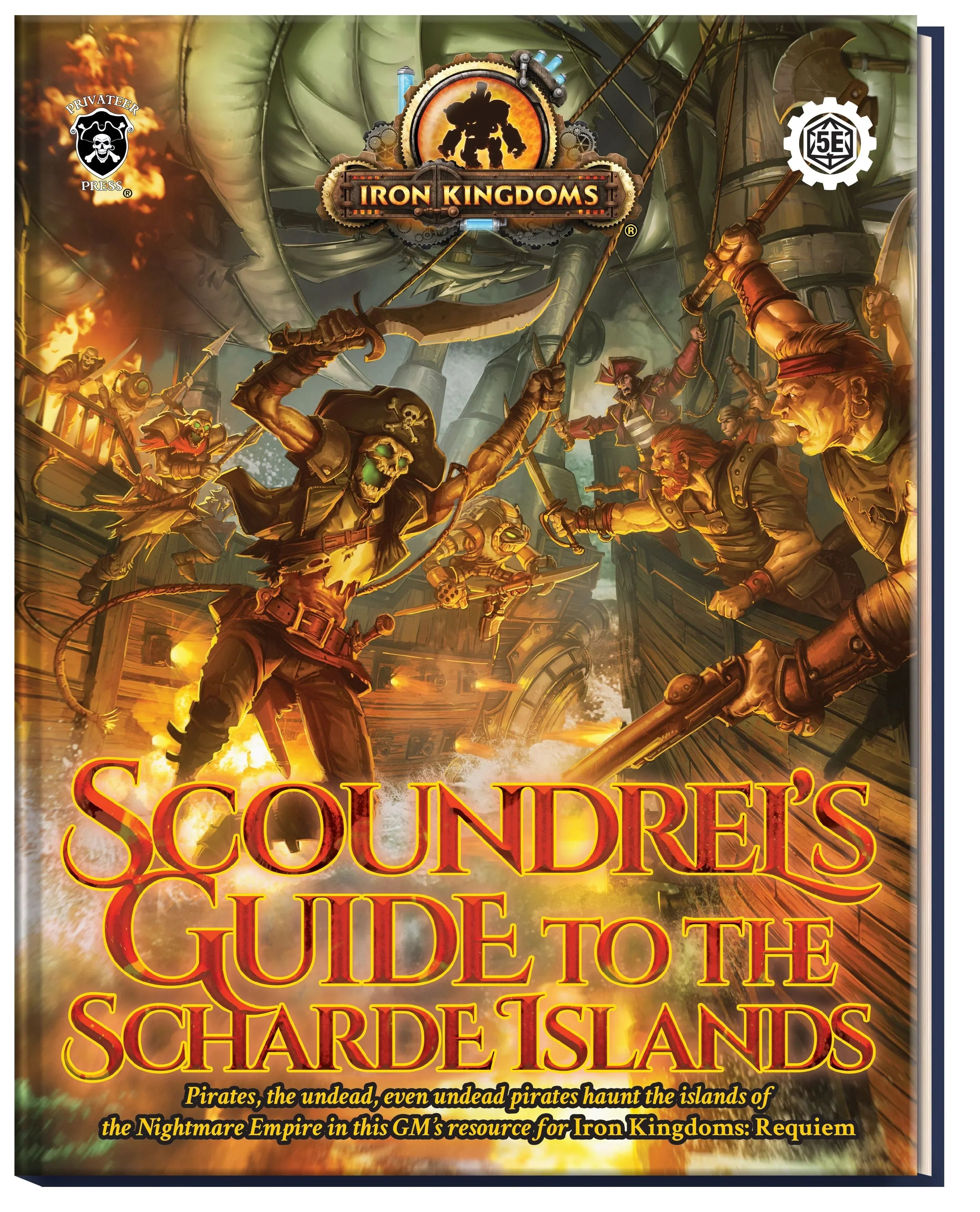 Iron Kingdoms: Scoundrels Guide to the Scharde Islands