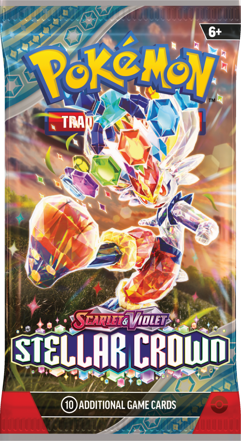 Pokemon Stellar Crown Elite Trainer Box Sealed Case