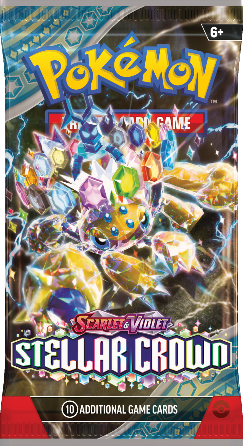 Pokemon Stellar Crown Elite Trainer Box Sealed Case