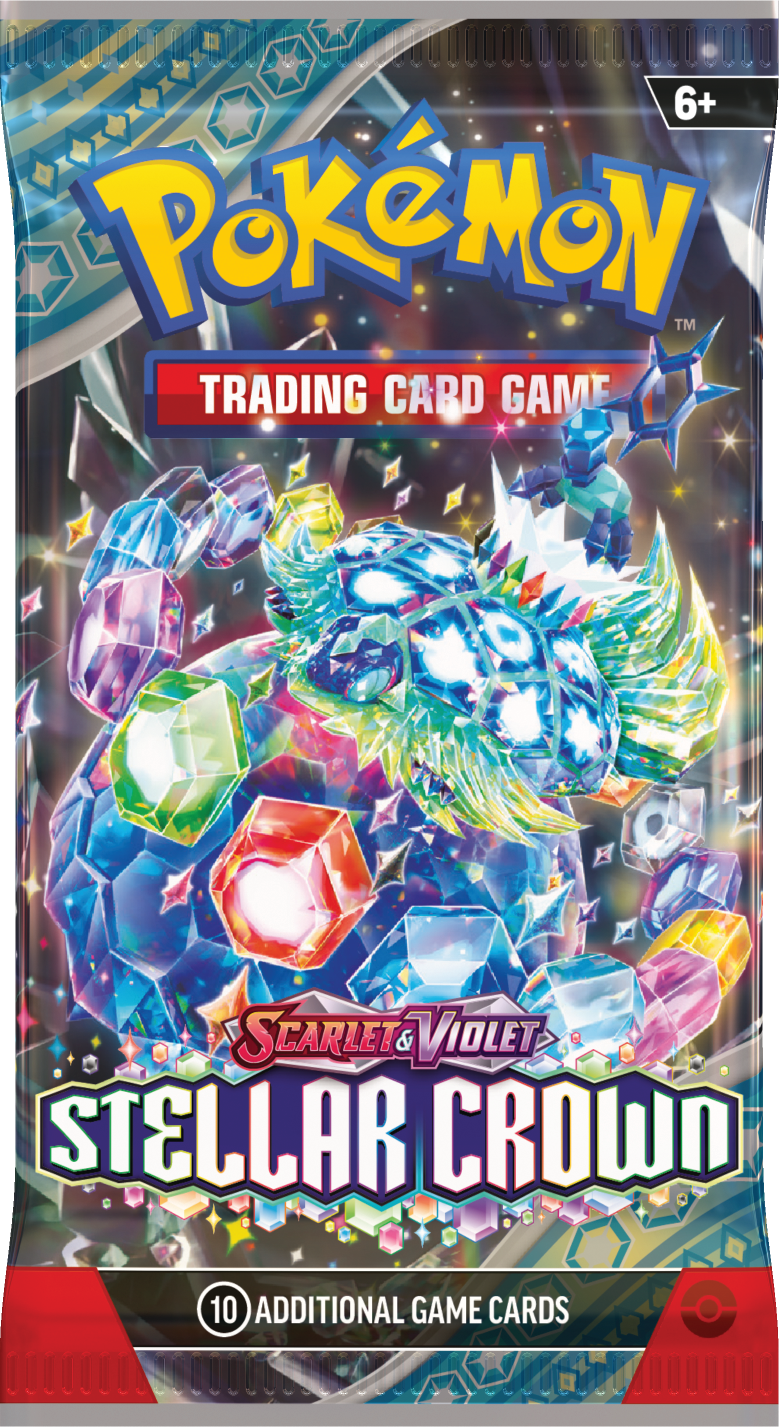 Pokemon Stellar Crown Elite Trainer Box Sealed Case