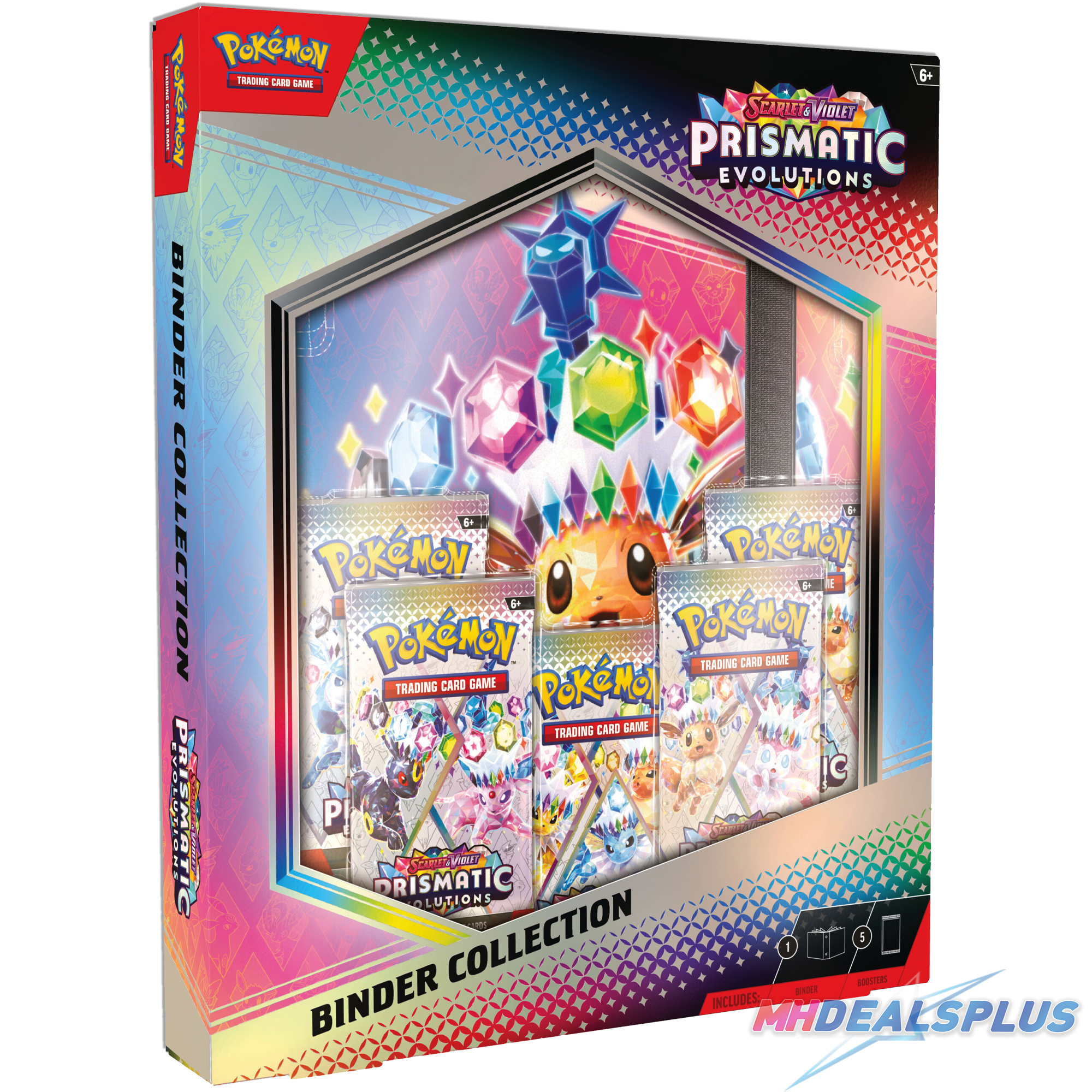 Pokemon Prismatic Evolutions Binder Collection