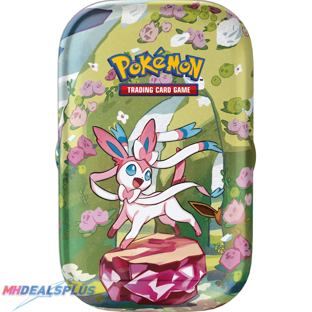 Pokemon Prismatic Evolutions Mini Tin Set of 8 (Loose Tins)