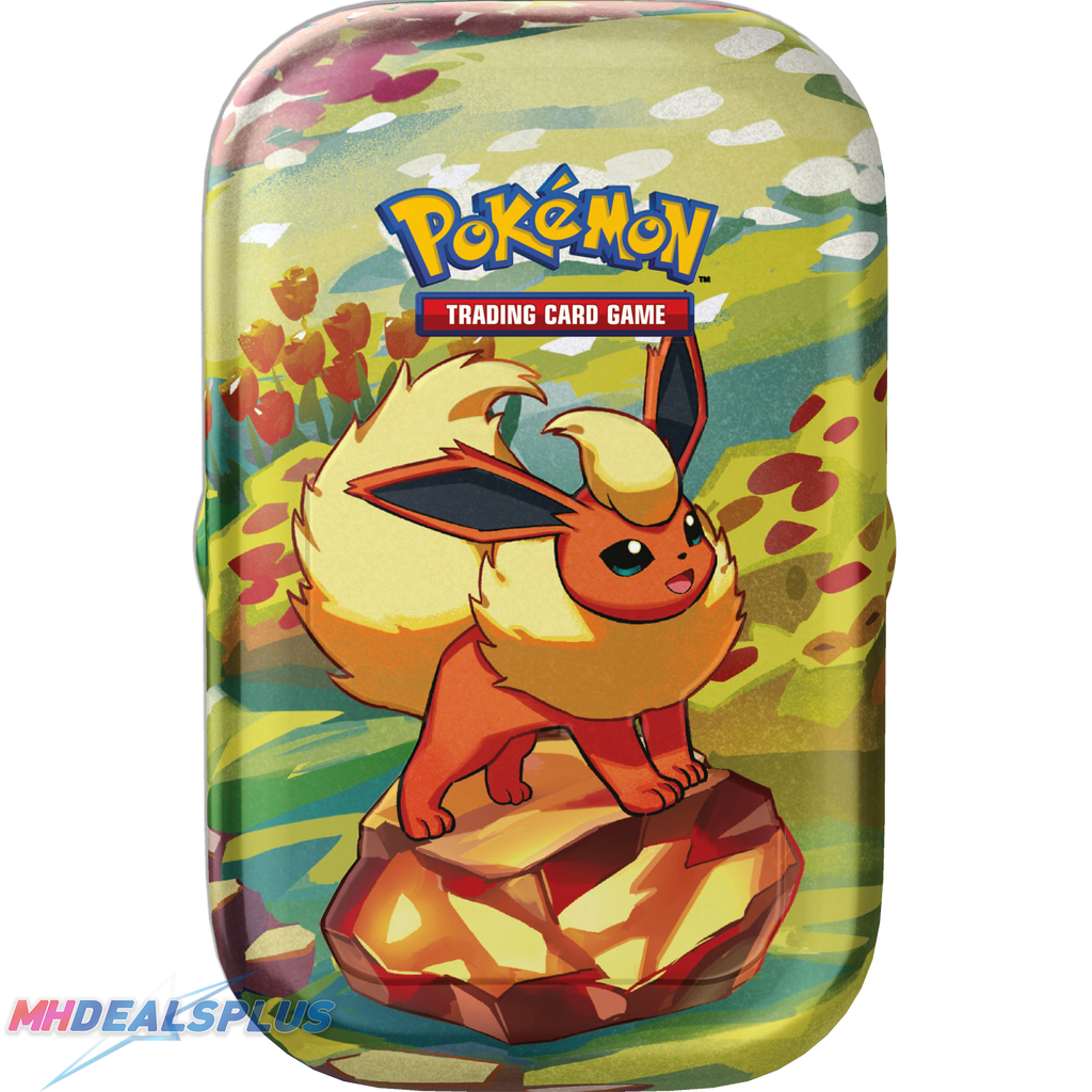 Pokemon Prismatic Evolutions Mini Tin Set of 8 (Loose Tins)