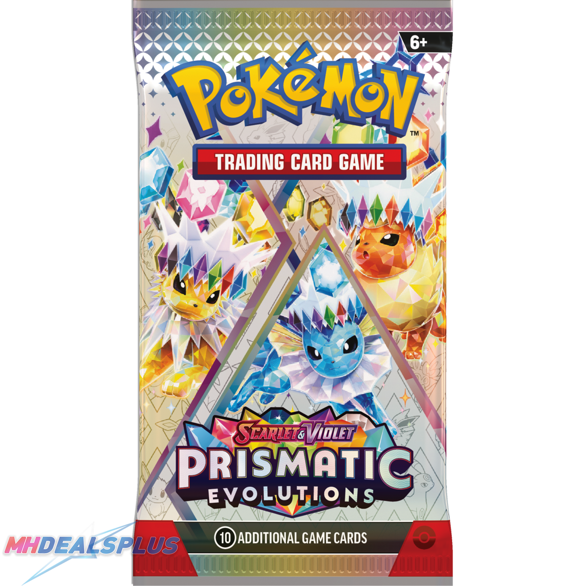 Pokemon Prismatic Evolutions Accessory Pouch Special Collection