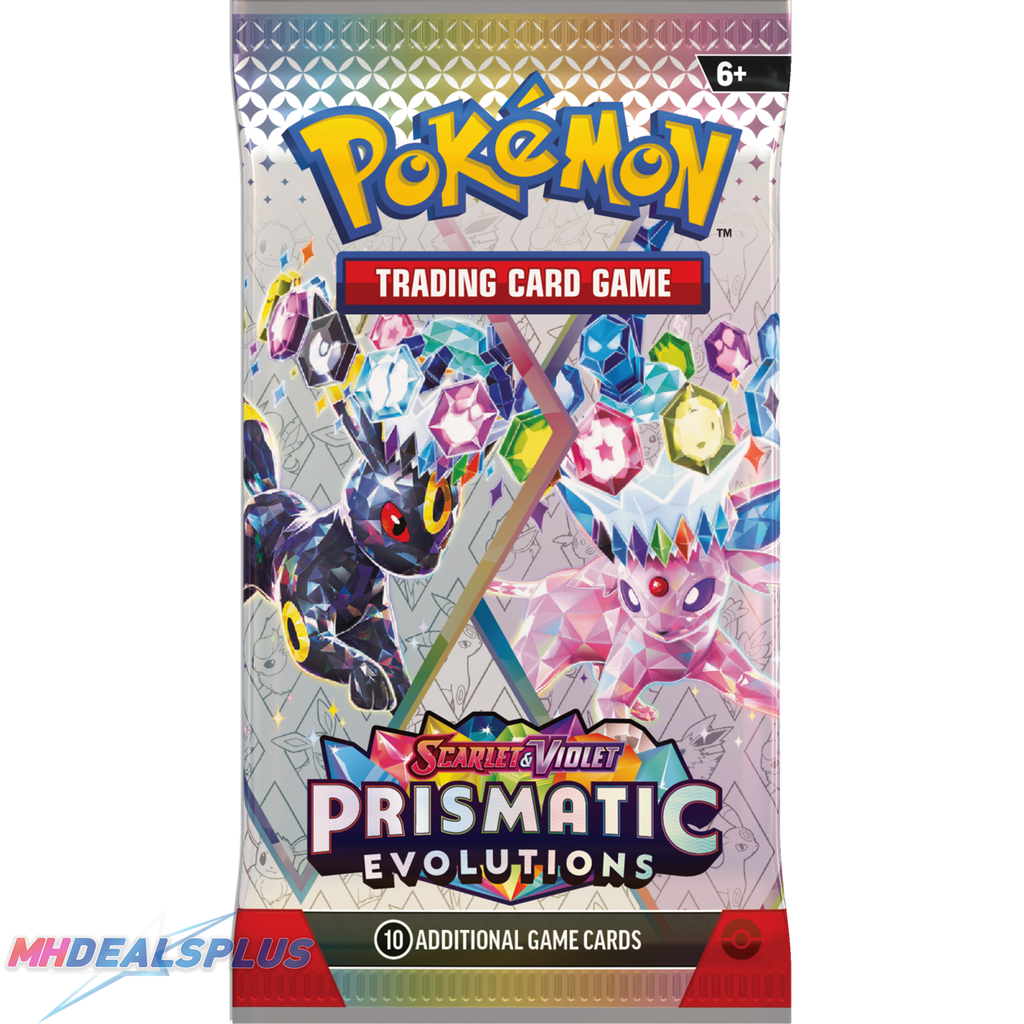 Pokemon Prismatic Evolutions Accessory Pouch Special Collection