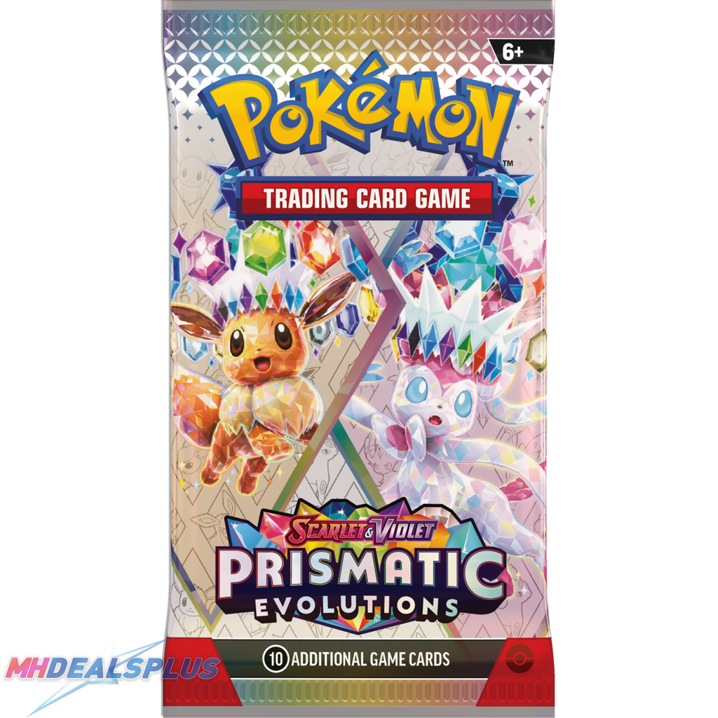 Pokemon Prismatic Evolutions Mini Tin Set of 8 (Loose Tins)