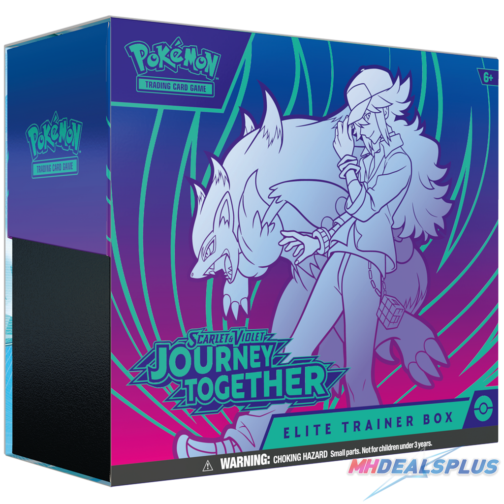 Pokemon Journey Together Elite Trainer Box Sealed Case