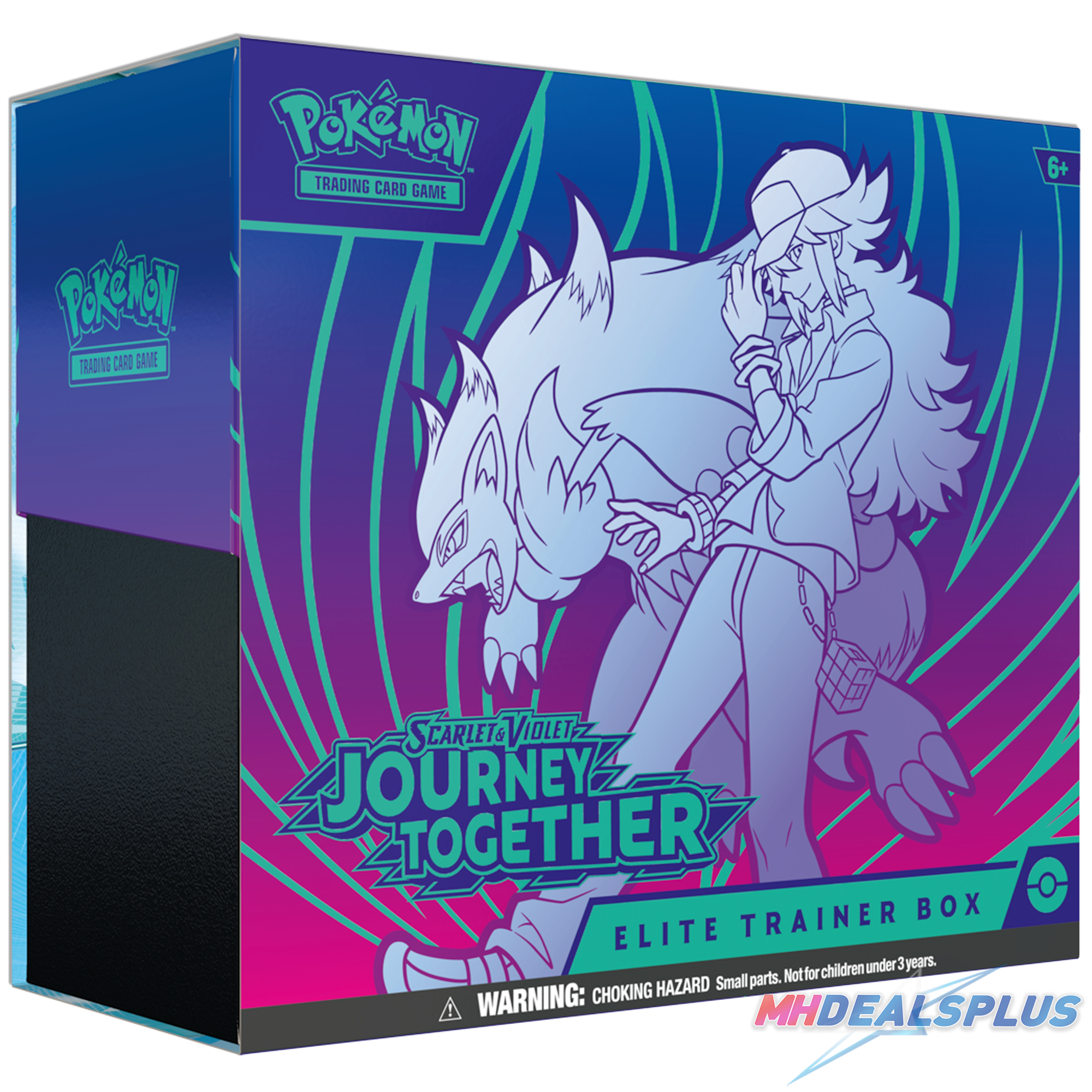 Pokemon Journey Together Elite Trainer Box Sealed Case