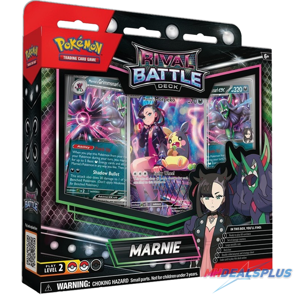 Pokemon Rival Battle Deck - Marnie & Steven Set of 2