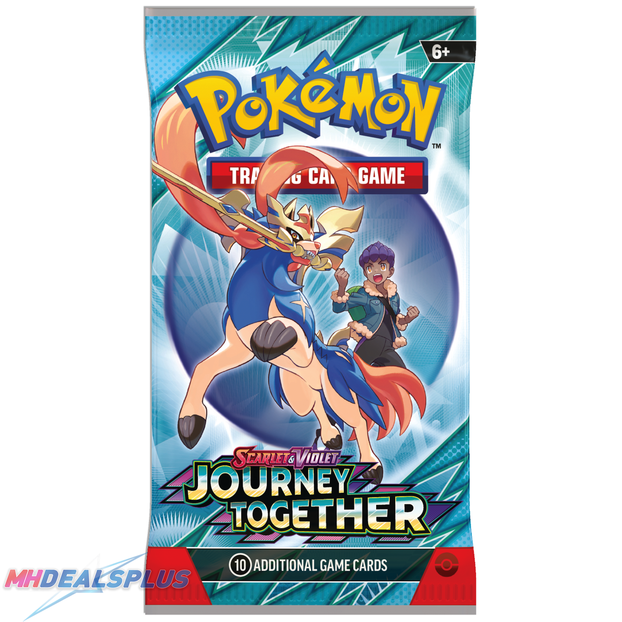 Pokemon Journey Together Booster Pack Set of 5