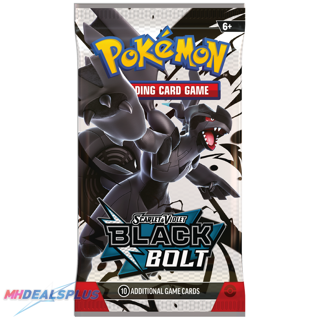 Pokemon Black Bolt Tech Sticker Collection