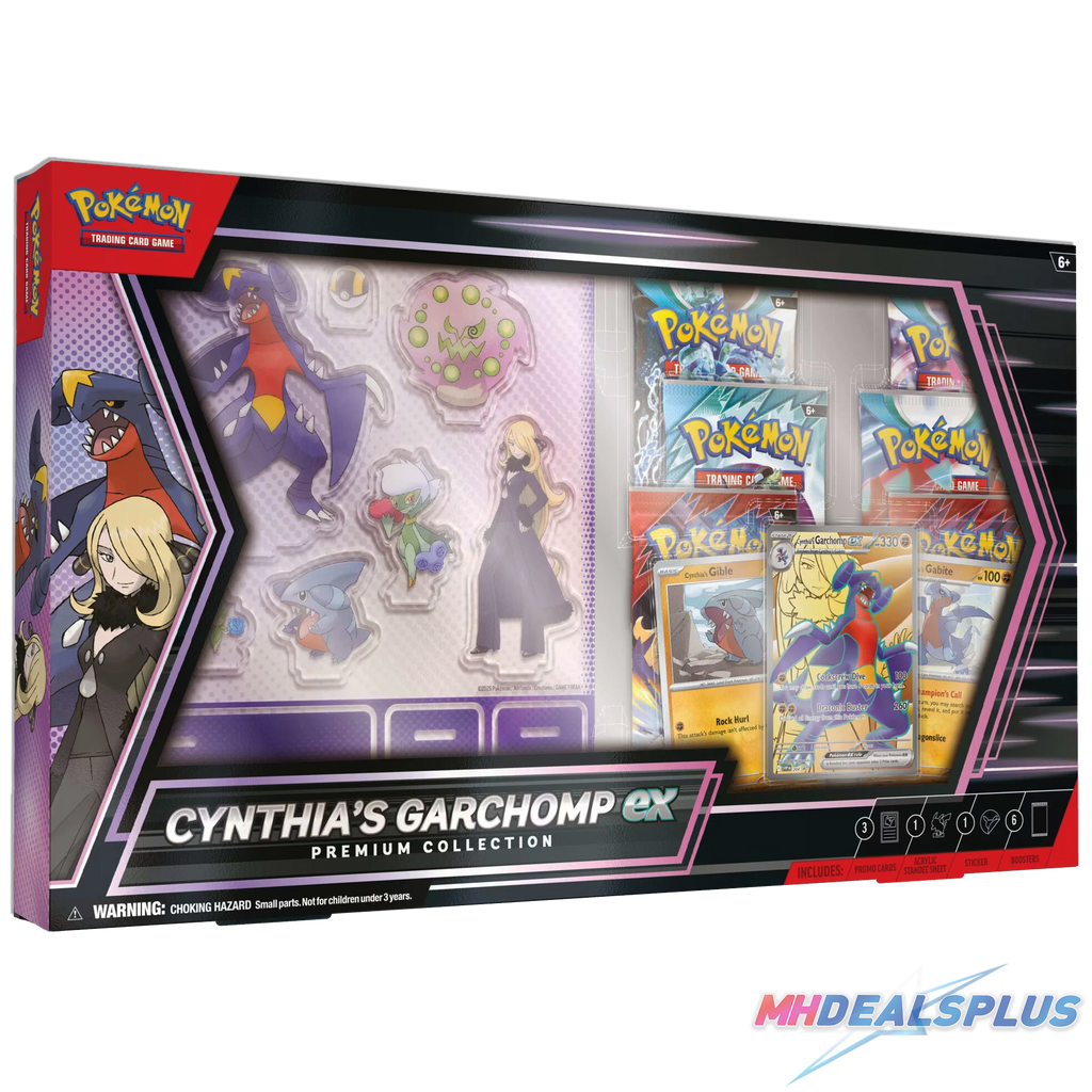 Pokemon Cynthia's Garchomp ex Premium Collection