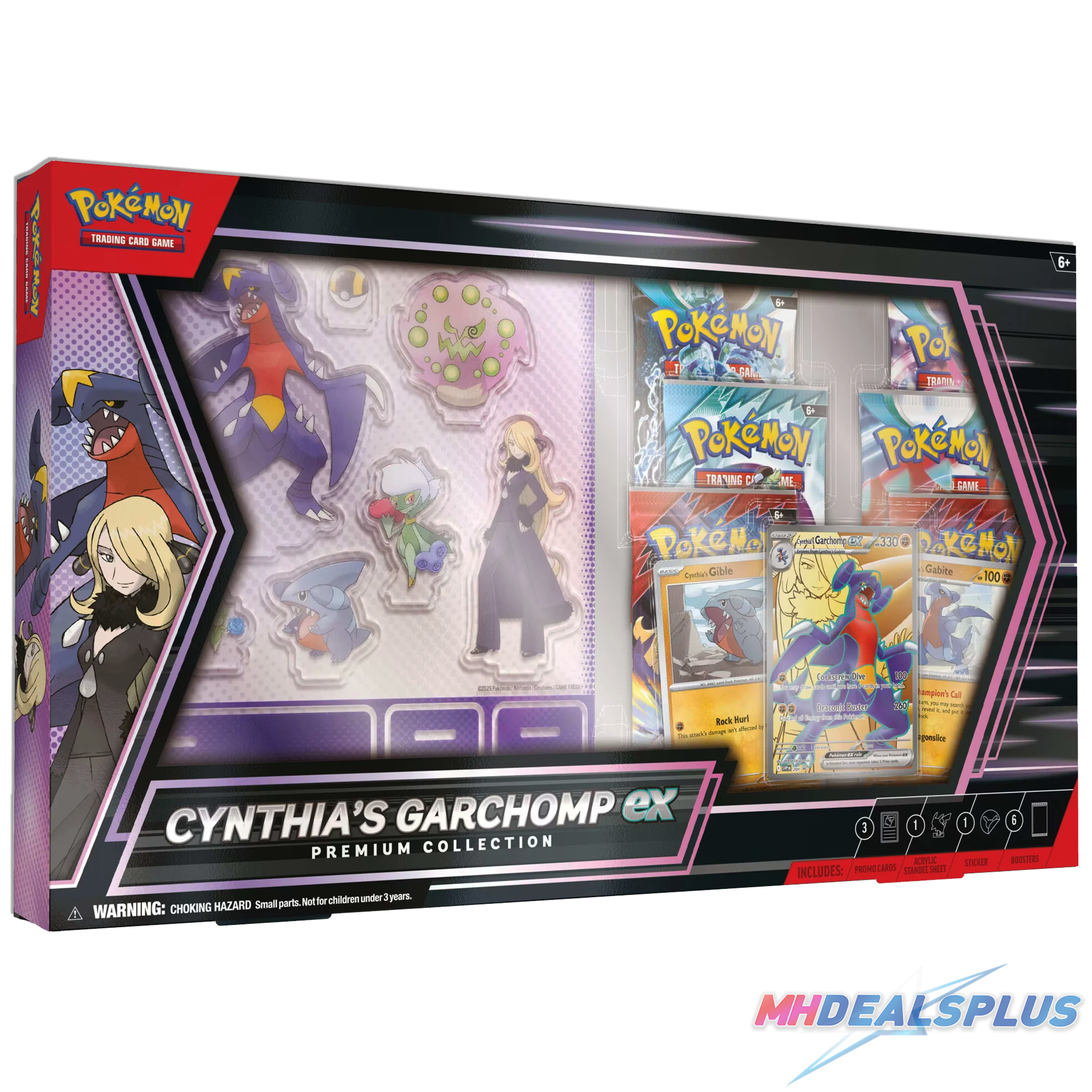 Pokemon Cynthia's Garchomp ex Premium Collection