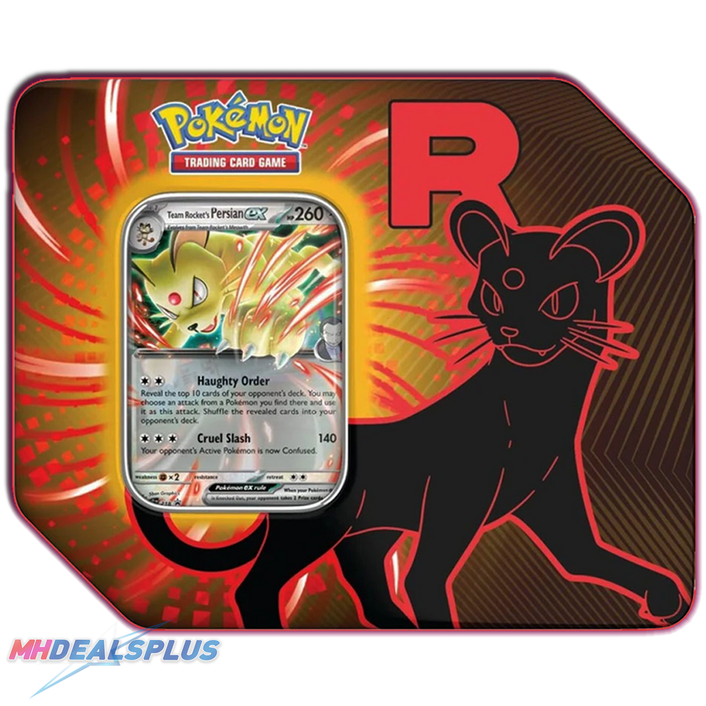 Pokemon Team Rocket Tin Set of 3