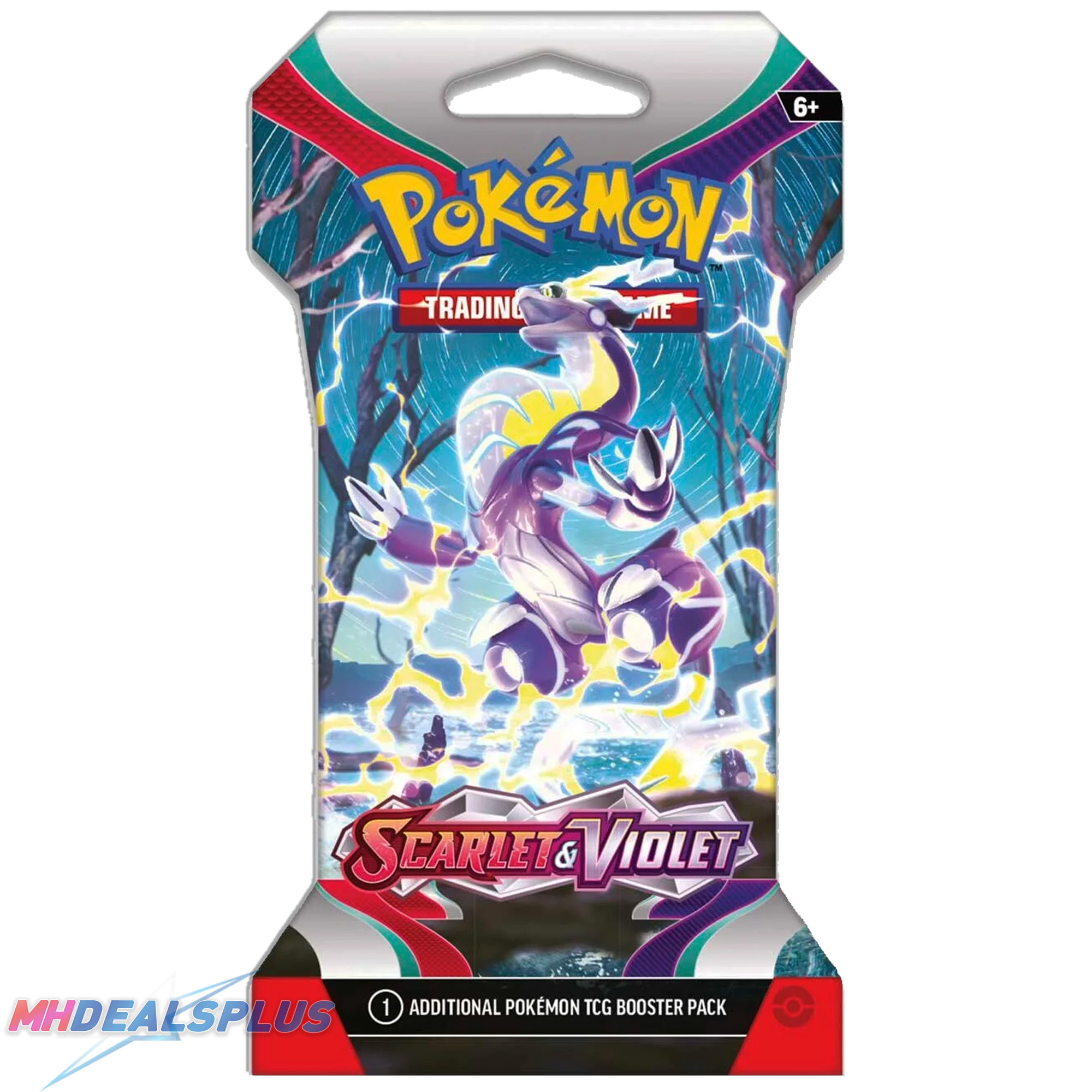 Pokemon Scarlet & Violet Sleeved Booster Pack Sealed Case