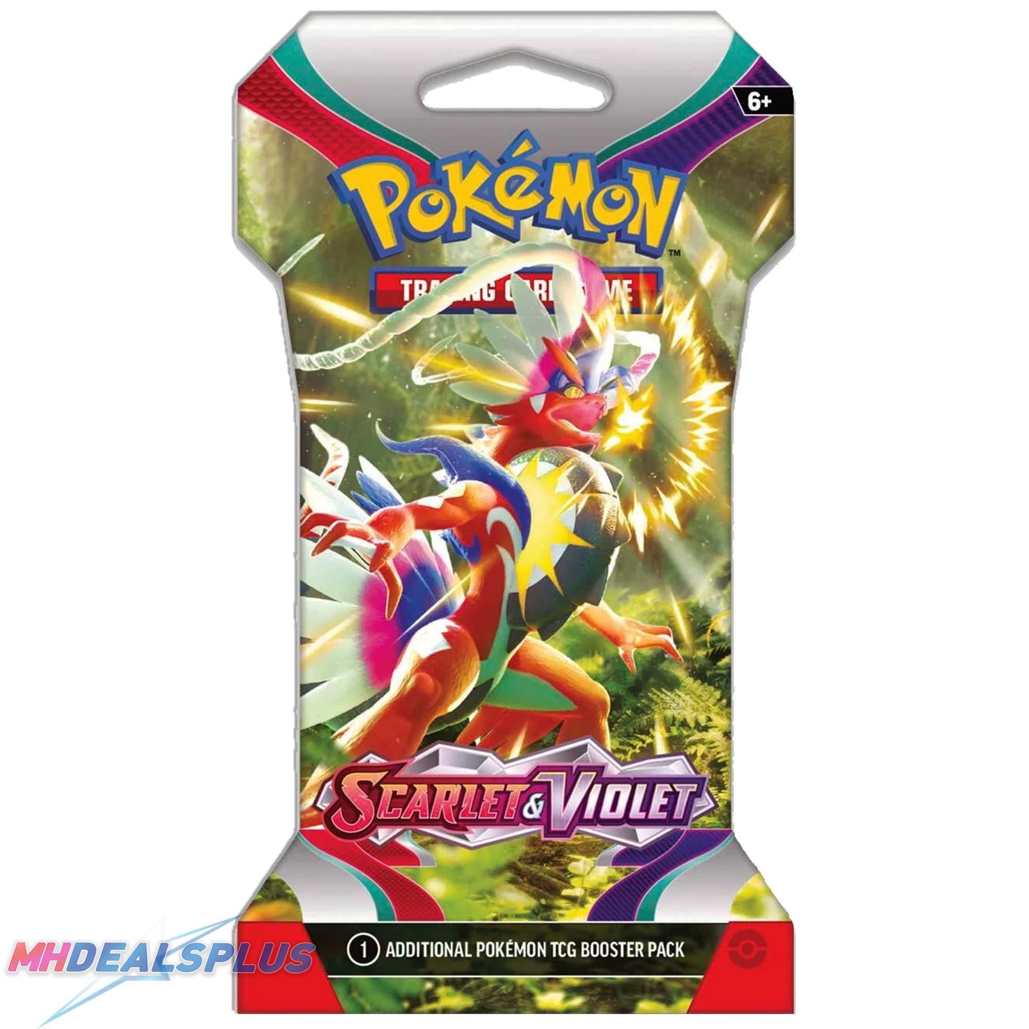 Pokemon Scarlet & Violet Sleeved Booster Pack Sealed Case