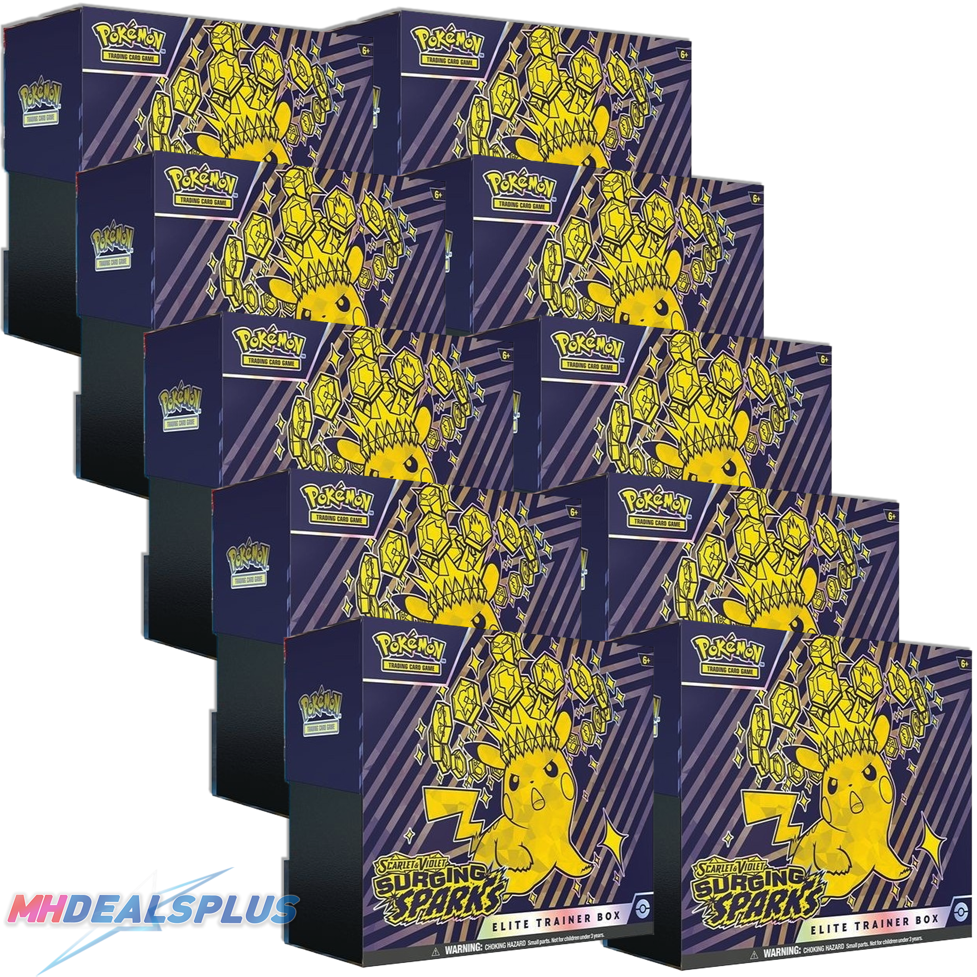 Pokemon Surging Sparks Elite Trainer Box Sealed Case