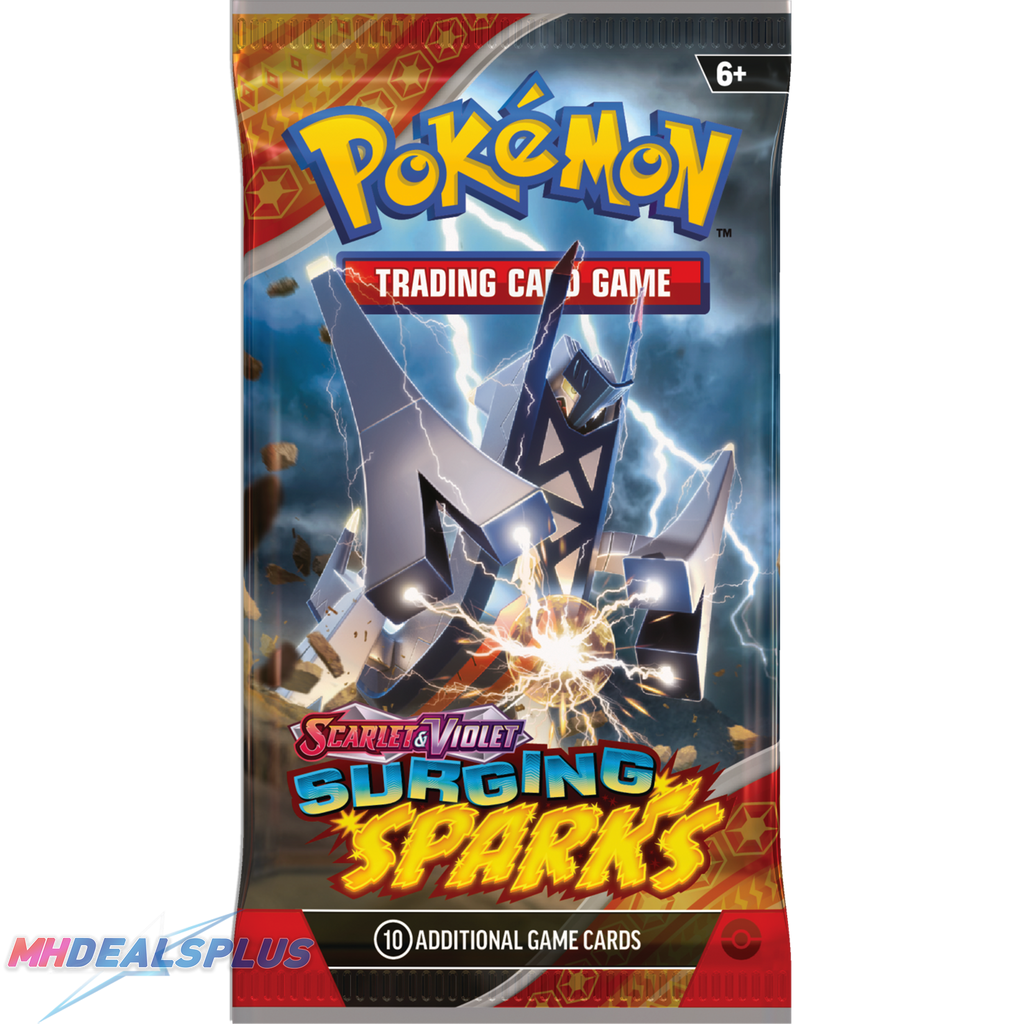 Pokemon Surging Sparks Booster Pack Set of 5