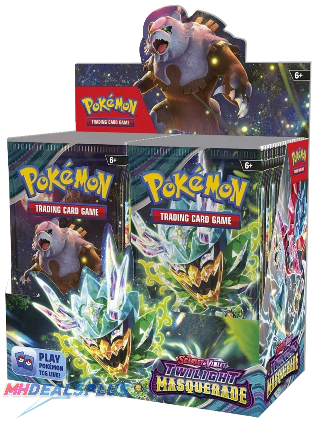 Pokemon Twilight Masquerade Booster Box - 36 Booster Packs