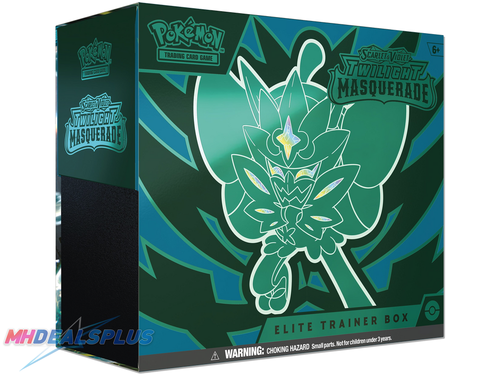 Pokemon Twilight Masquerade Elite Trainer Box Sealed Case - 10 Boxes
