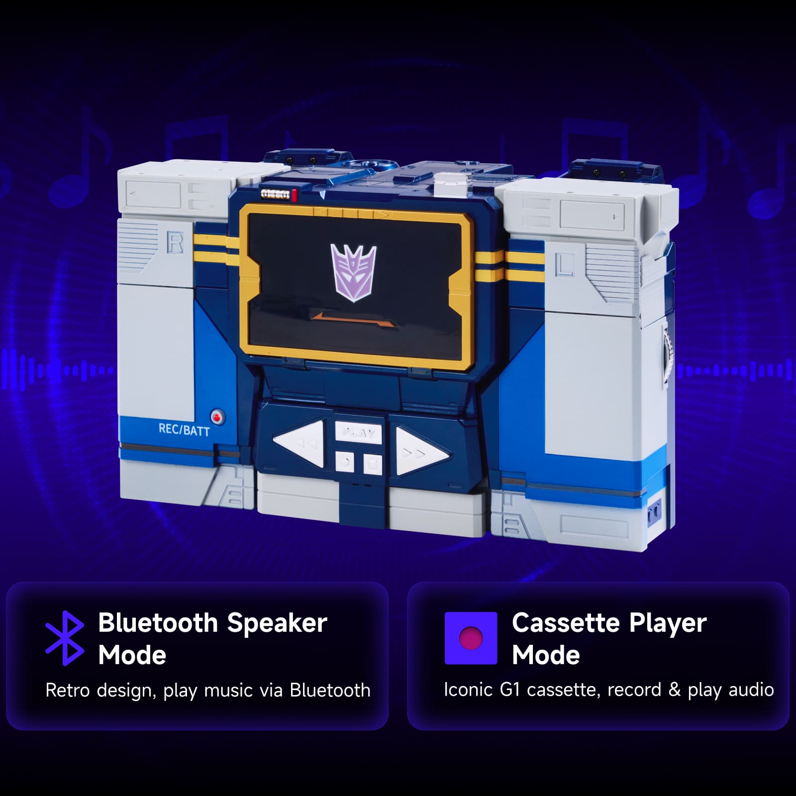 Flagship Soundwave Auto-Converting Robot