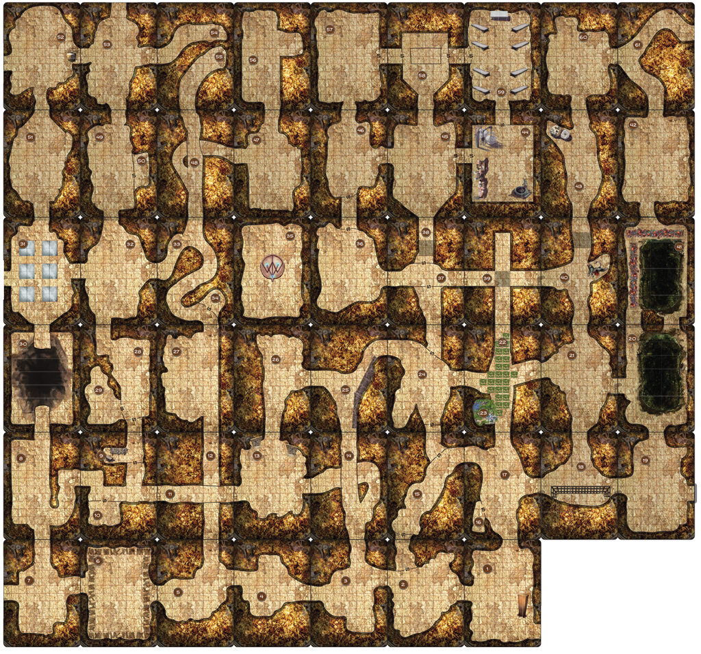 Cardography Deck: Tunneling the Wajue Mines